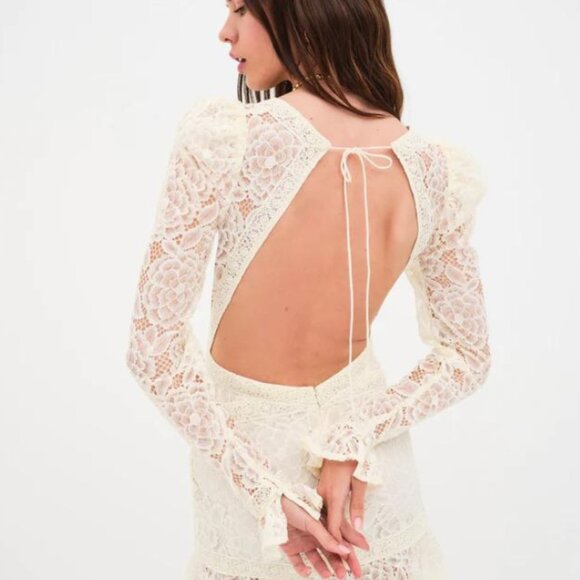 For Love and Lemons Cleo Mini Dress NWT - Picture 3 of 10